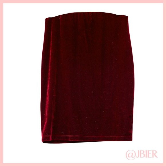 Promesa and Solemio Skirt Set in Red - Picture 3 of 3